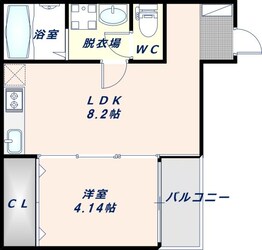 エフスタイル高井田元町の物件間取画像